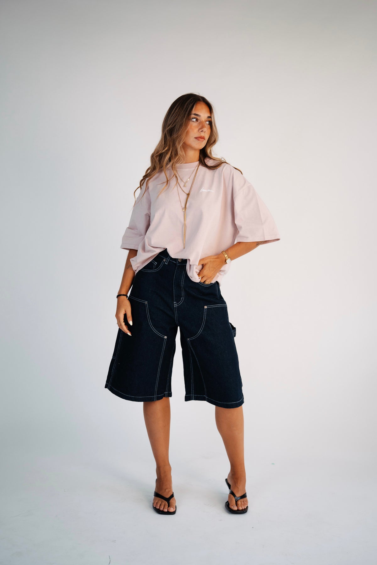-20% | T-SHIRT OVERSIZED BOXY FIT // DUSTY ROSE