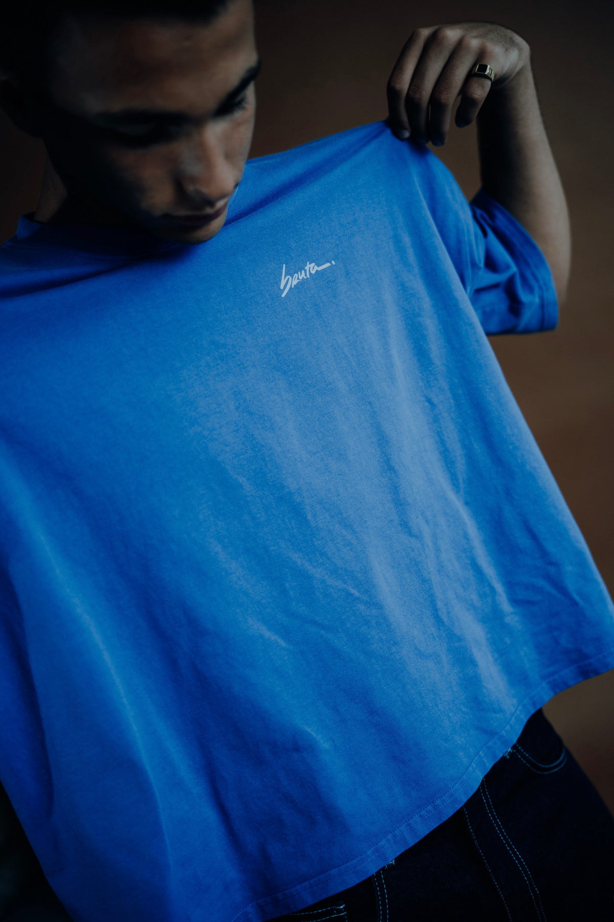 -20% | T-SHIRT OVERSIZED BOXY FIT // BLUE SUMMER