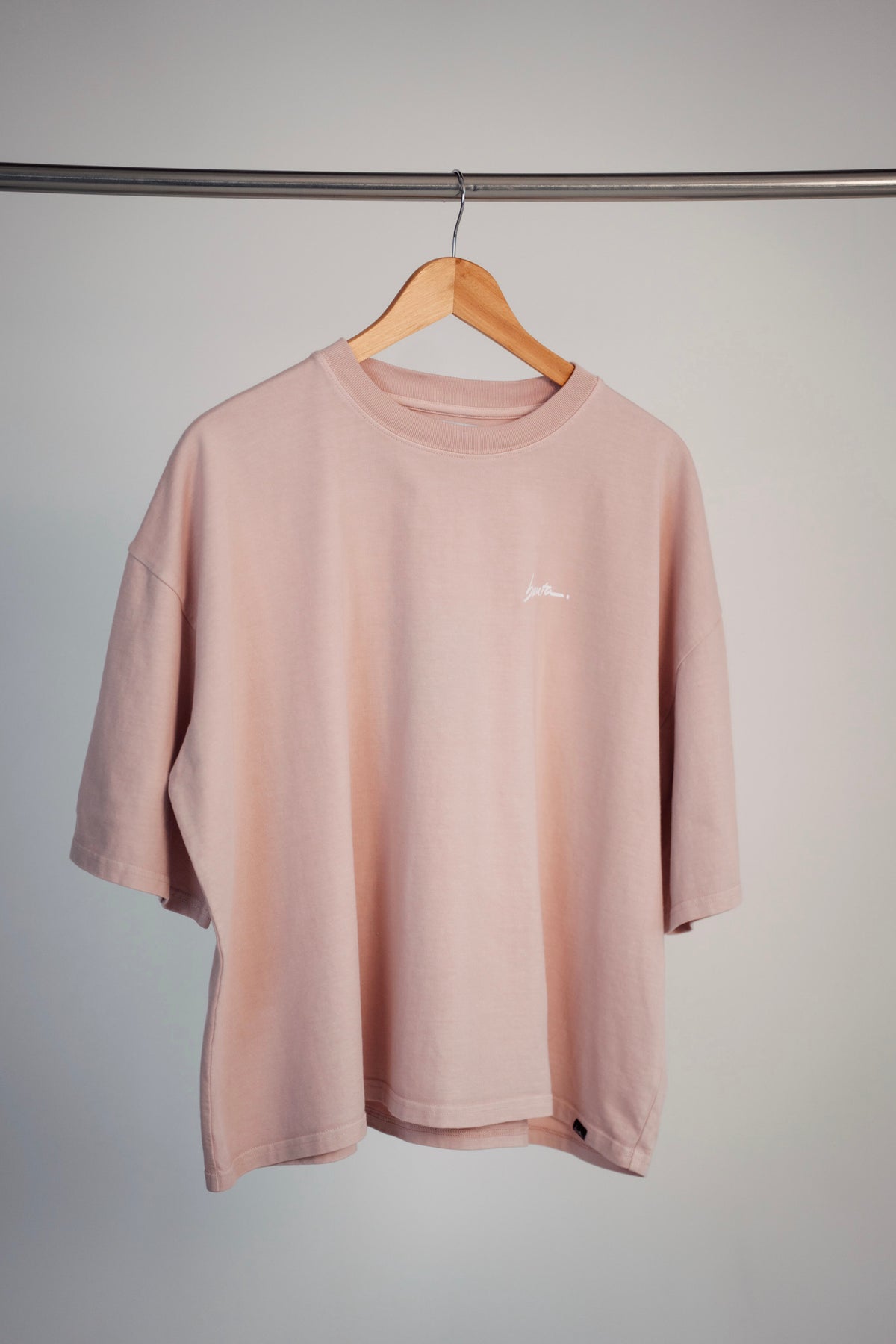 -20% | T-SHIRT OVERSIZED BOXY FIT // DUSTY ROSE