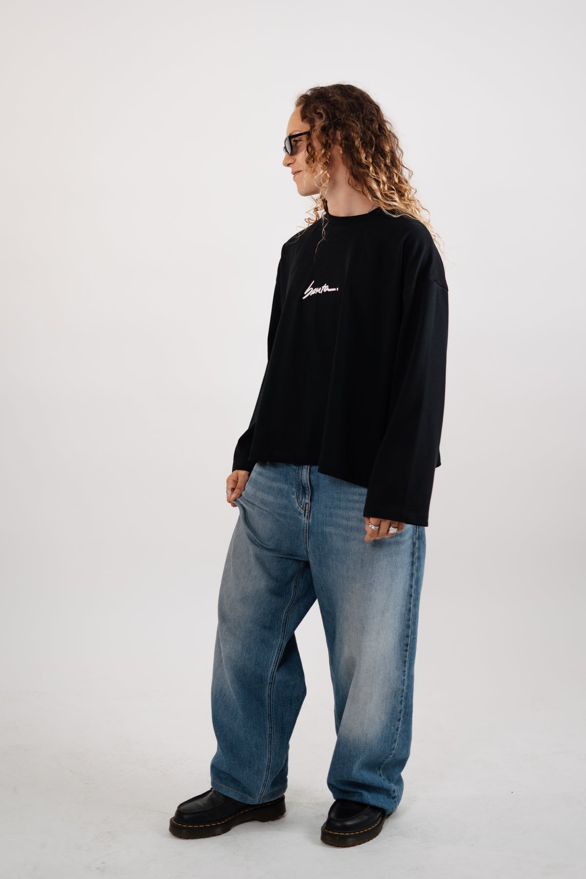 últimas unidades | LONGSLEEVE OVERSIZED BOXY FIT // SILÊNCIO